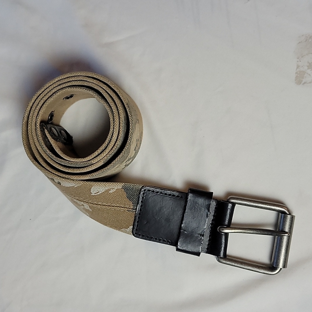 CAMO Woven Canvas Buckle Large
